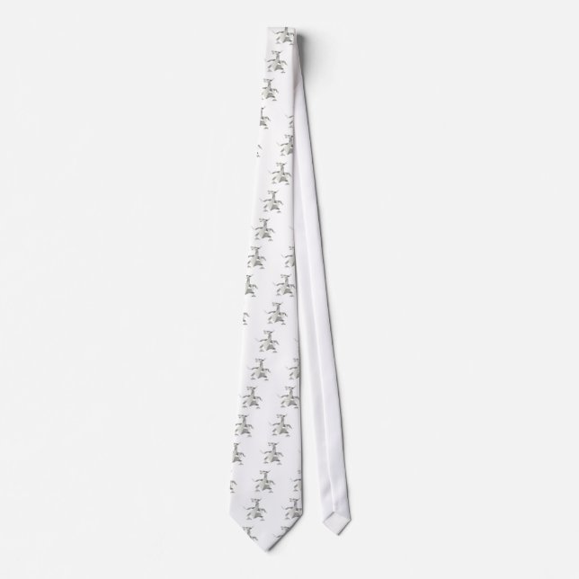 Dragon Origami Style Tie (Front)