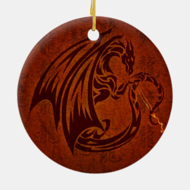 Dragon Ornament (Back)
