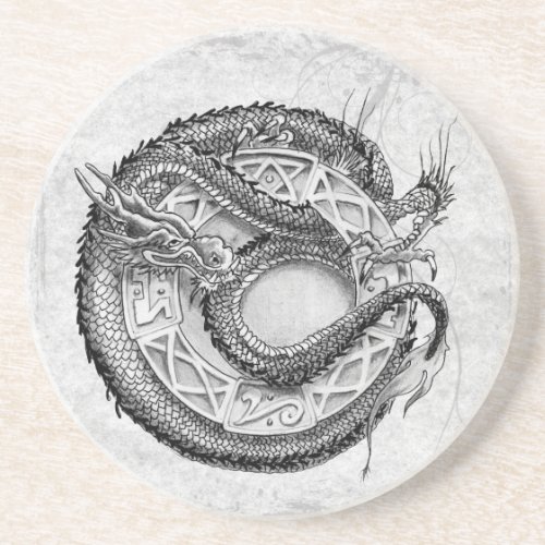 Dragon Ornamental Drink Coaster