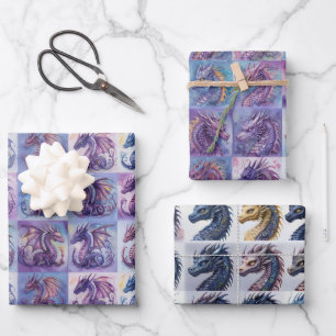 Dragon Pack Wrapping Paper