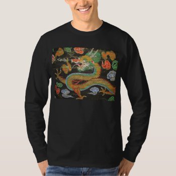 Dragon Painting On The Korean Ceiling Of Sungnyemu T-shirt by StuffOrSomething at Zazzle