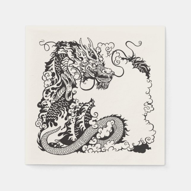 dragon paper napkins (Front)
