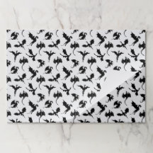 Dragon Paper Placemats