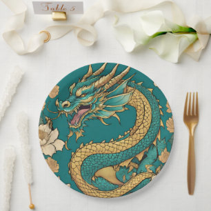 Dragon Paper Plate