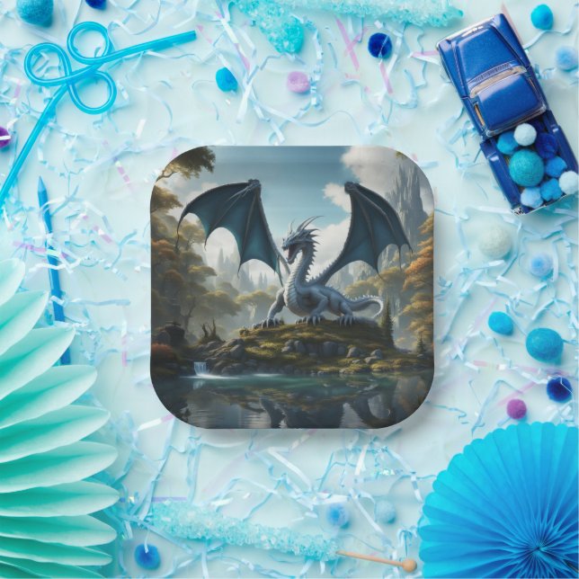 Dragon Paper Plates (Party)