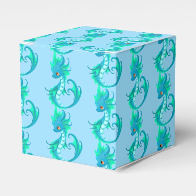 Dragon Party Favor Box (Front Side)