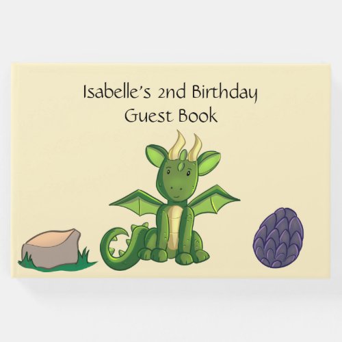 Dragon Party Guest Book