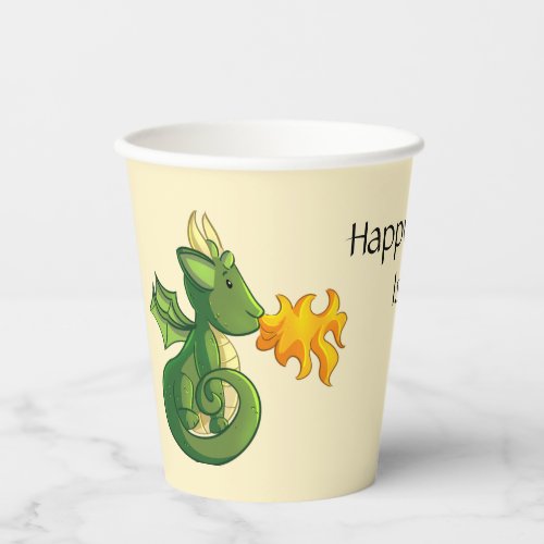 Dragon Party Paper Cups