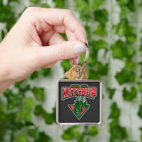 Dragon  Pass The Ketchup  Keychain