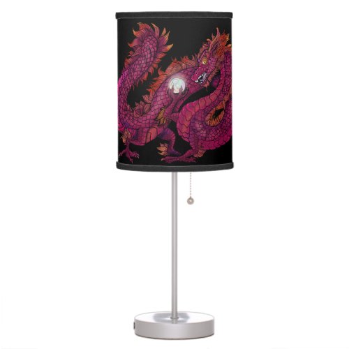 Dragon Pearl Table Lamp