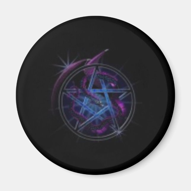 Dragon Pentacle Magnet (Front)
