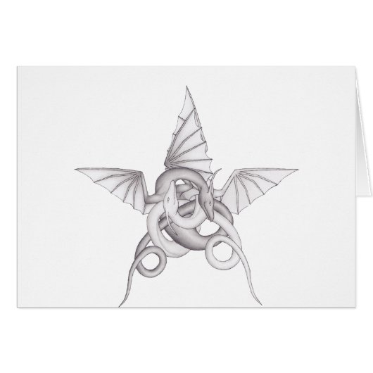 Dragon Pentagram Cards (Front Horizontal)