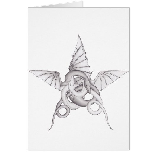 Dragon Pentagram Cards (Front)