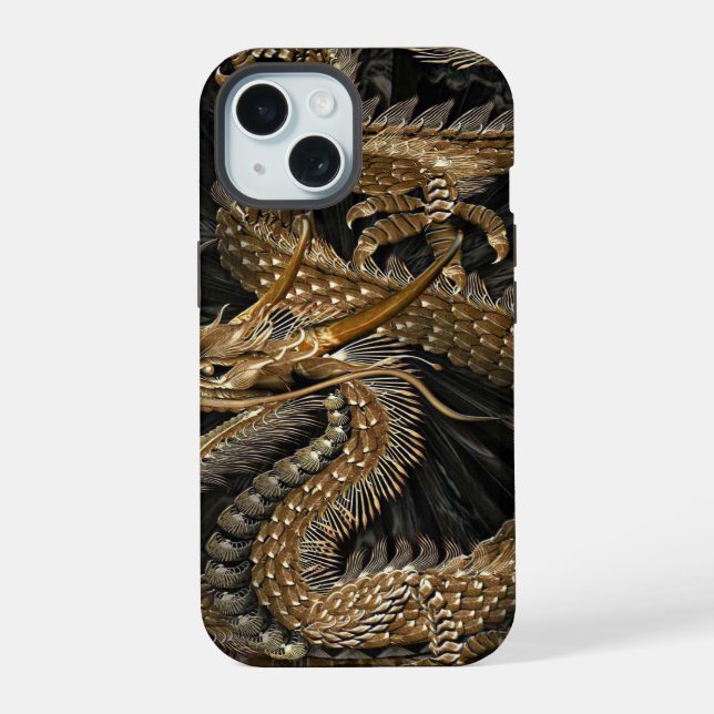 Dragon Pentagram Iphone Case (Back)