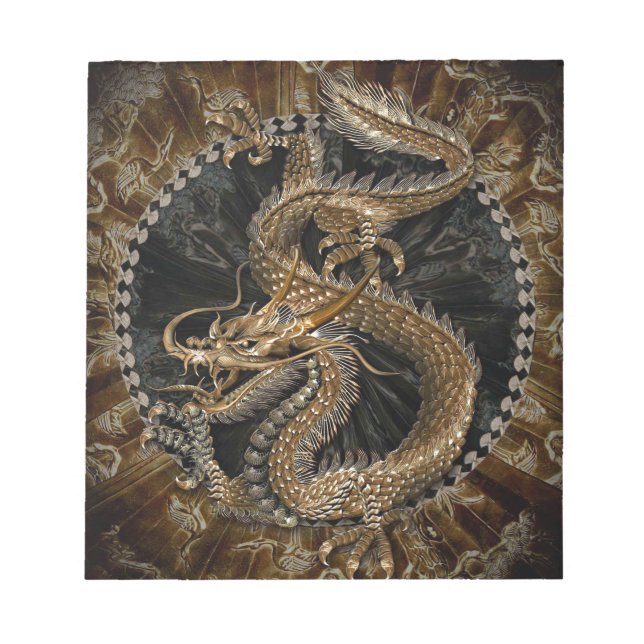 Dragon Pentagram Notepad (Front)