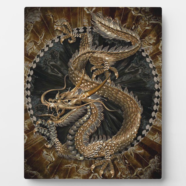 Dragon Pentagram Plaque (Front)
