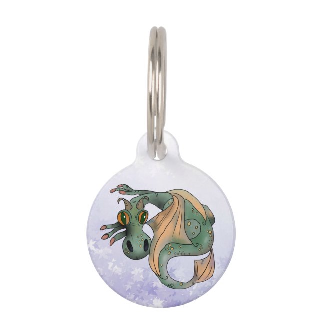 dragon  pet ID tag (Front)