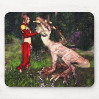 Dragon pet mousepad