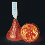 Dragon phoenix Chinese wedding logo Hershey®'s Kisses®<br><div class="desc">Chinese dragon and phoenix are the traditional symbol of Chinese wedding,  representing the harmonious union of the bride and groom. Personalize the invitations with your names,  wedding date and other details. You are also welcome to reach out to me to create a design which is uniquely yours.</div>