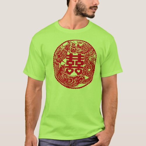 Dragon Phoenix Double Happiness Tee