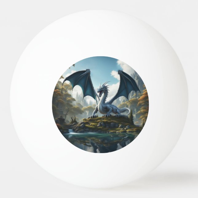 Dragon Ping Pong Ball (Front)