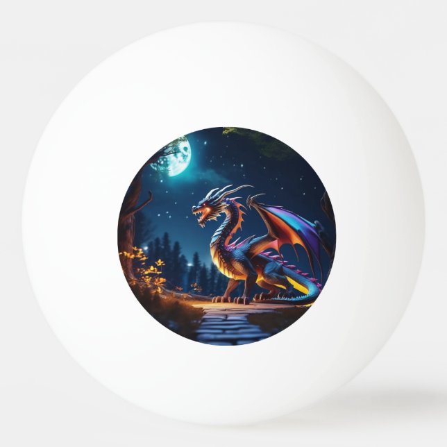 Dragon Ping Pong Ball (Front)