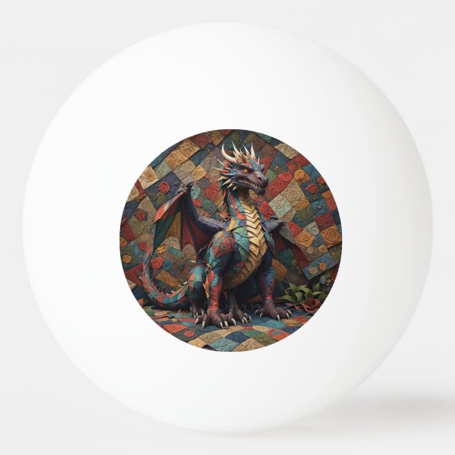 Dragon Ping Pong Ball (Front)