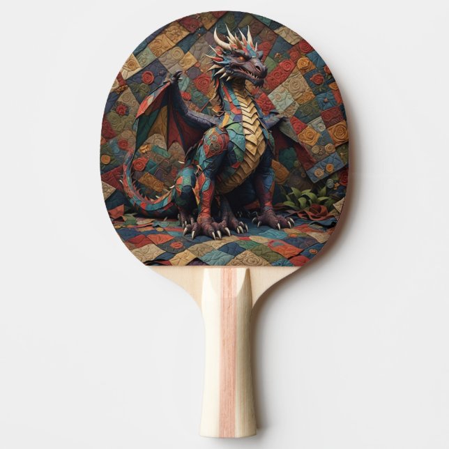 Dragon Ping Pong Paddle (Front)