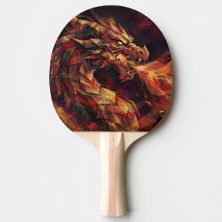 Dragon ping pong paddle