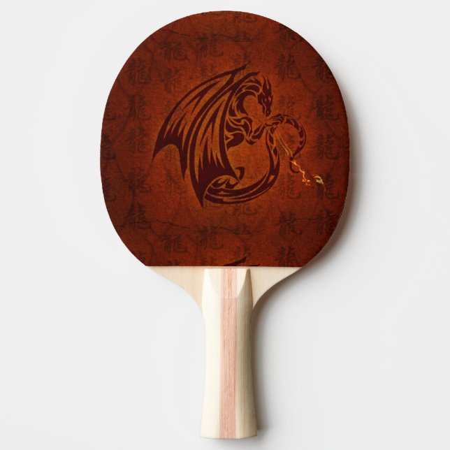 Dragon Ping Pong Paddle (Front)