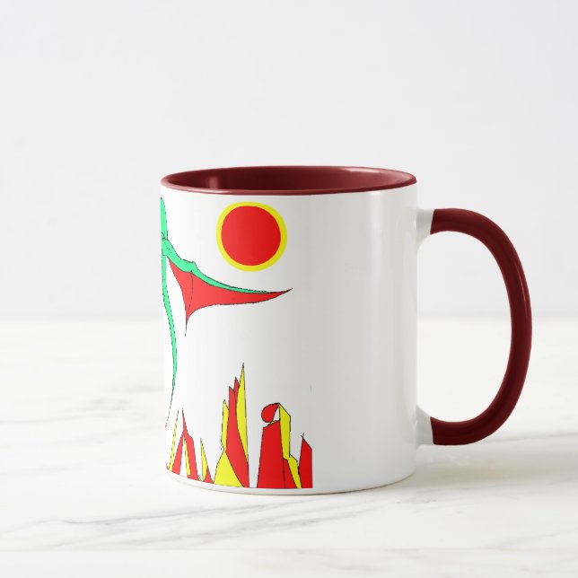 Dragon Planet Mug (Right)