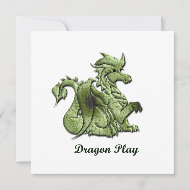 Dragon Play Invitation (Front)