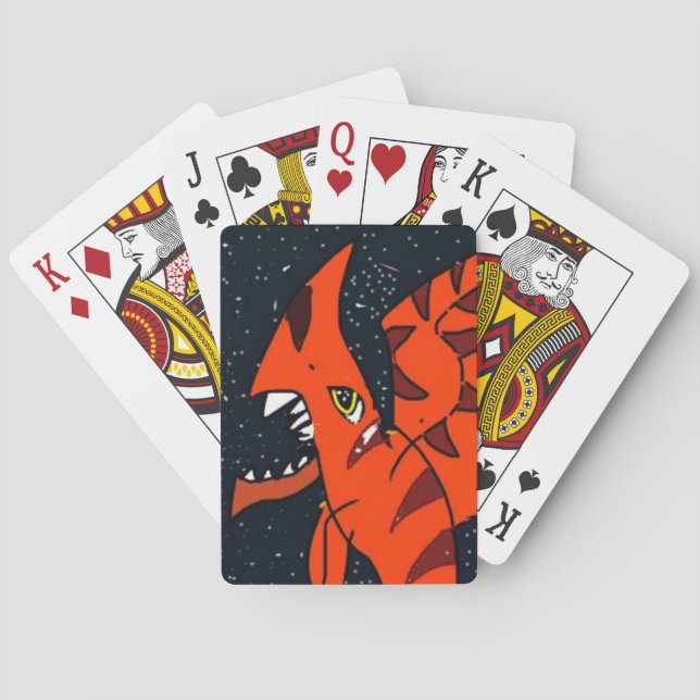 Dragon Playing Cards (Back)