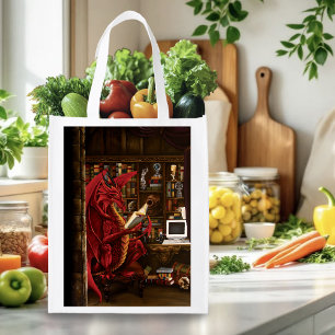 Dragon Podcast Library Grocery Bag