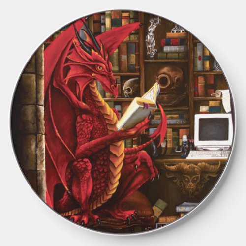 Dragon Podcast Library Wireless Charger
