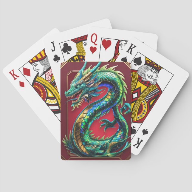 Dragon  poker cards (Back)