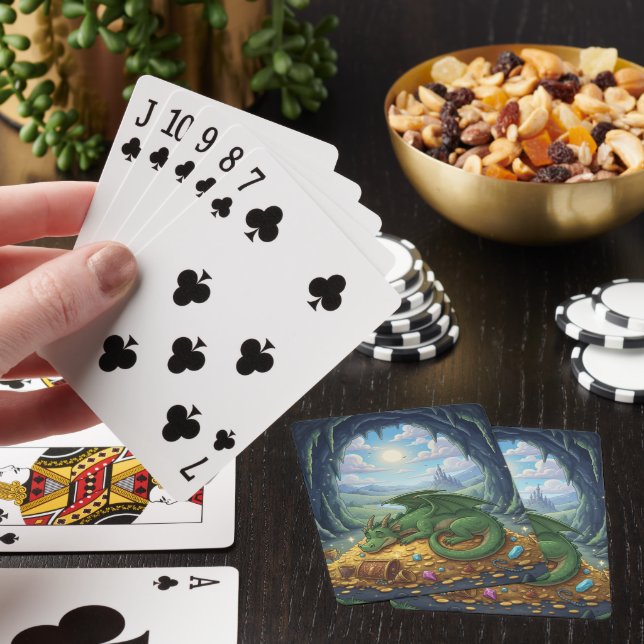 dragon poker cards (In Situ)