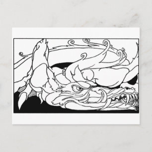 dragon postcard