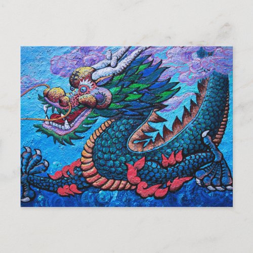 dragon postcard