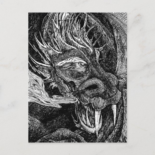 Dragon postcard (Front)