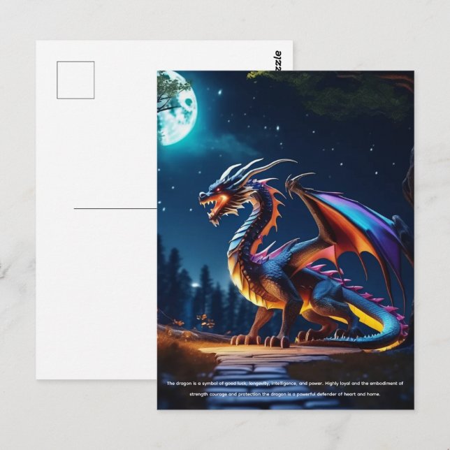 Dragon Postcard (Front/Back)