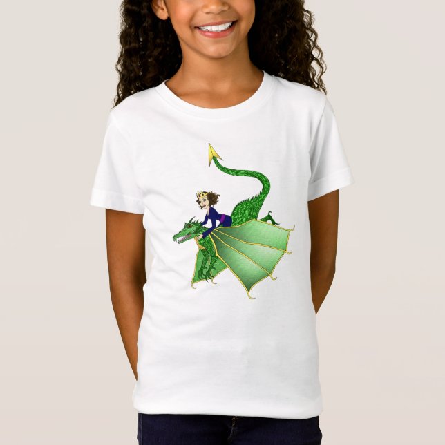 Dragon Princess T-shirt, ages 5 and up T-Shirt (Front)