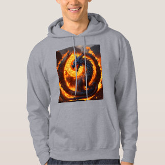 Dragon printed  hoodie