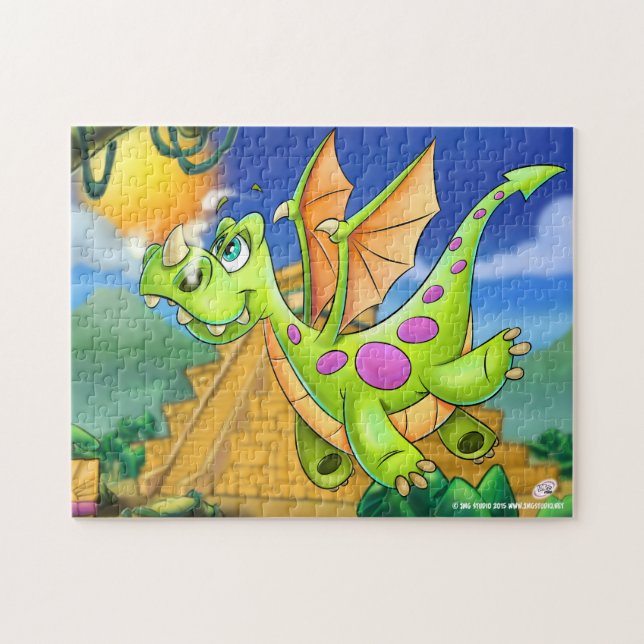 Dragon puzzle (Horizontal)