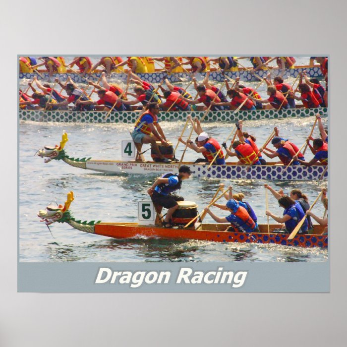 Dragon Racing Poster