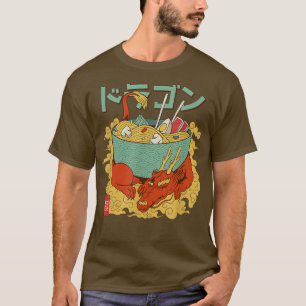 Dragon Ramen Anime Noodles Kawaii Japanese Japan S T-Shirt