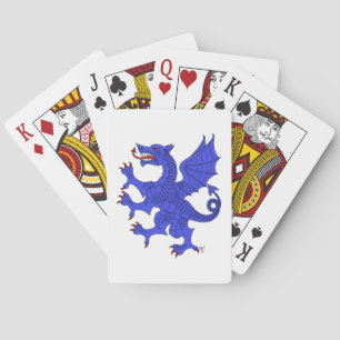 Dragon Rampant Azure Poker Cards