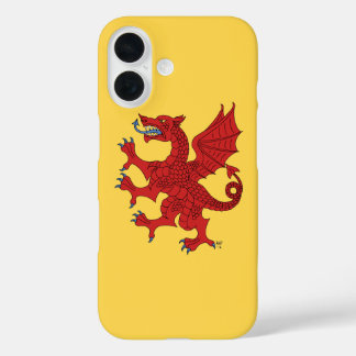 Dragon Rampant Gules iPhone 16 Case