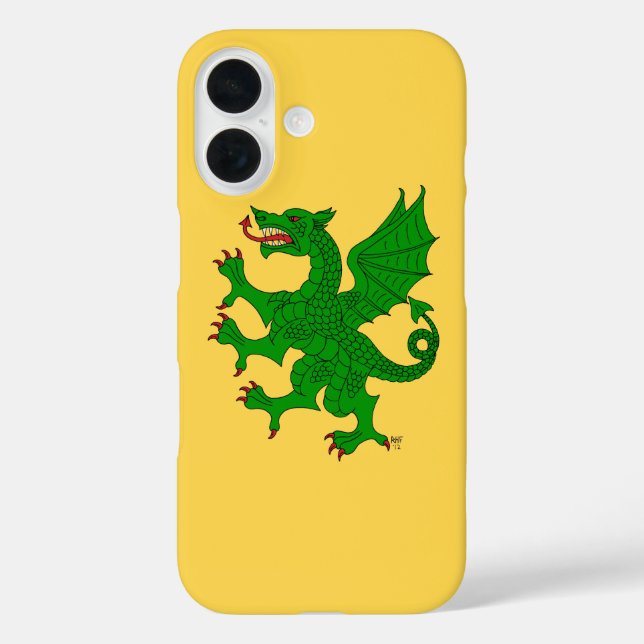 Dragon Rampant Vert Case-Mate iPhone Case (Back)