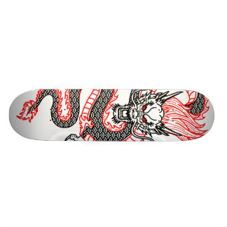 Dragon: Red Dot Skateboard